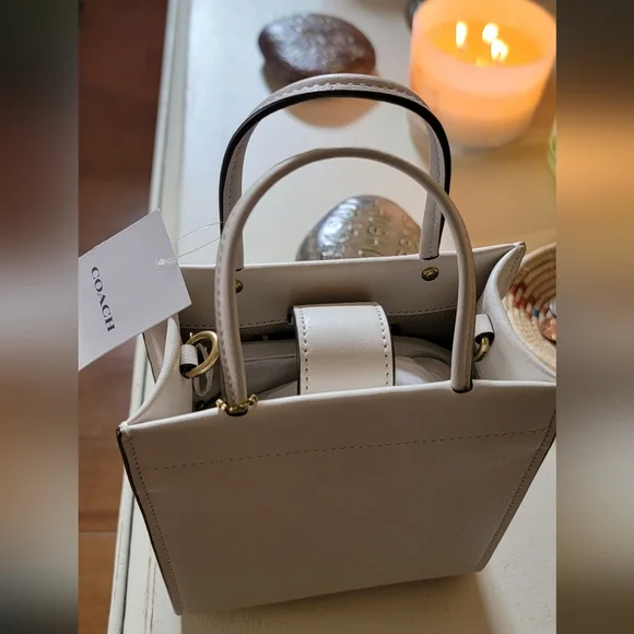 Mini Coach Tote Crossbody with Dust Bag - Picture 2 of 4